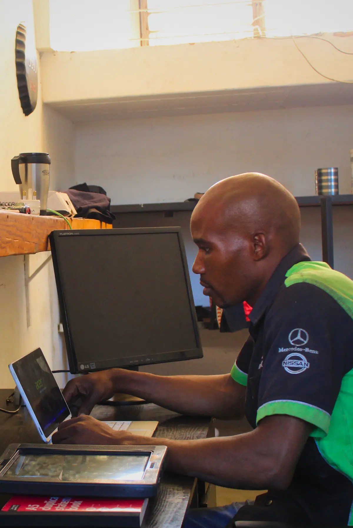 Real Car Services workshop in Capital Park, Pretoria