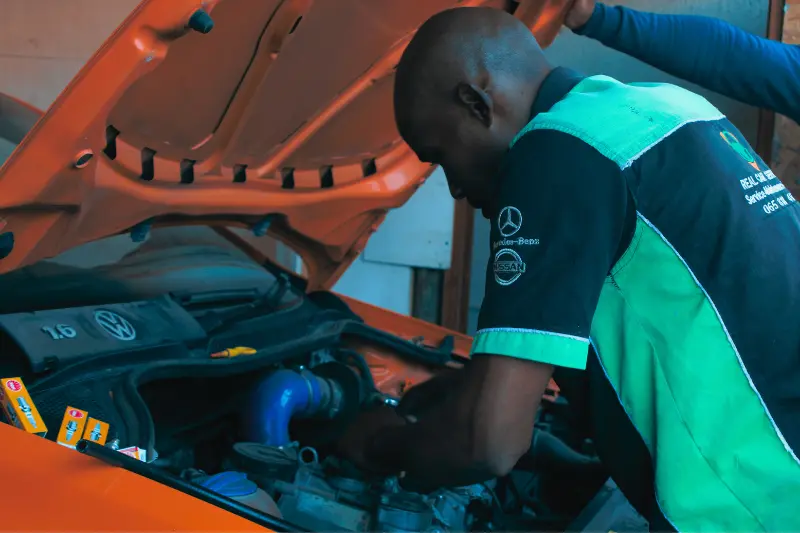 Professional vehicle servicing